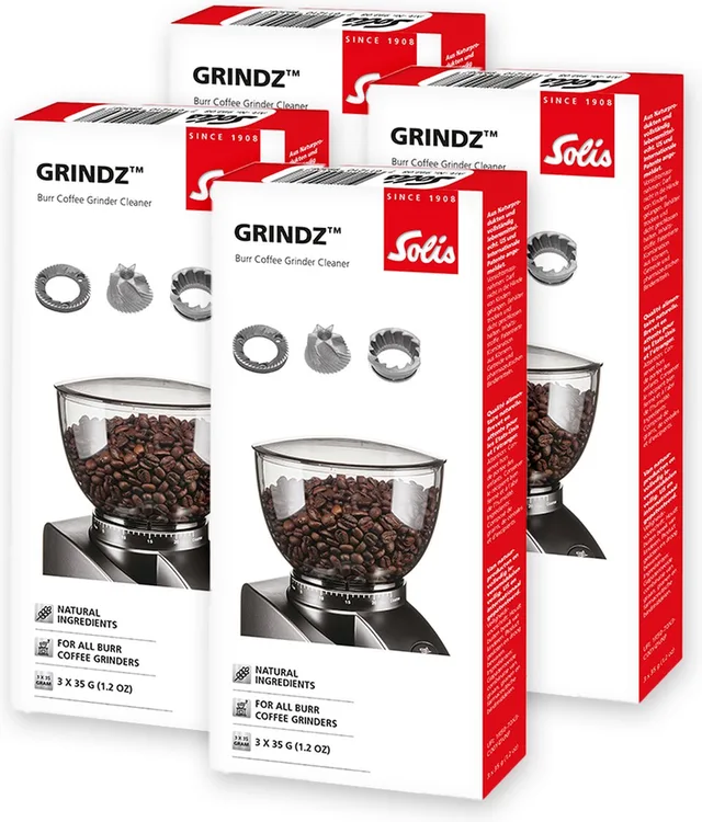 Grindz Reiniger voor Koffiemolen - Bonenmaler Reiniger - 3x 35g - 4 Stuks