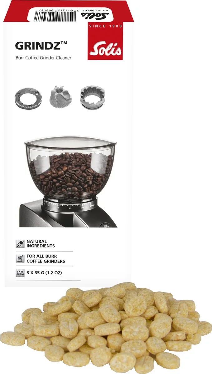 Grindz Reiniger voor Koffiemolen - Bonenmaler Reiniger van Solis – productfoto