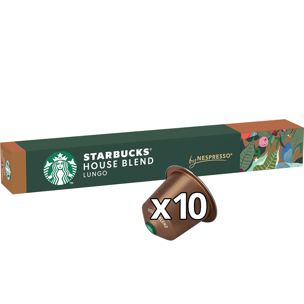 House Blend Lungo - 10 koffiecups van Starbucks – productfoto