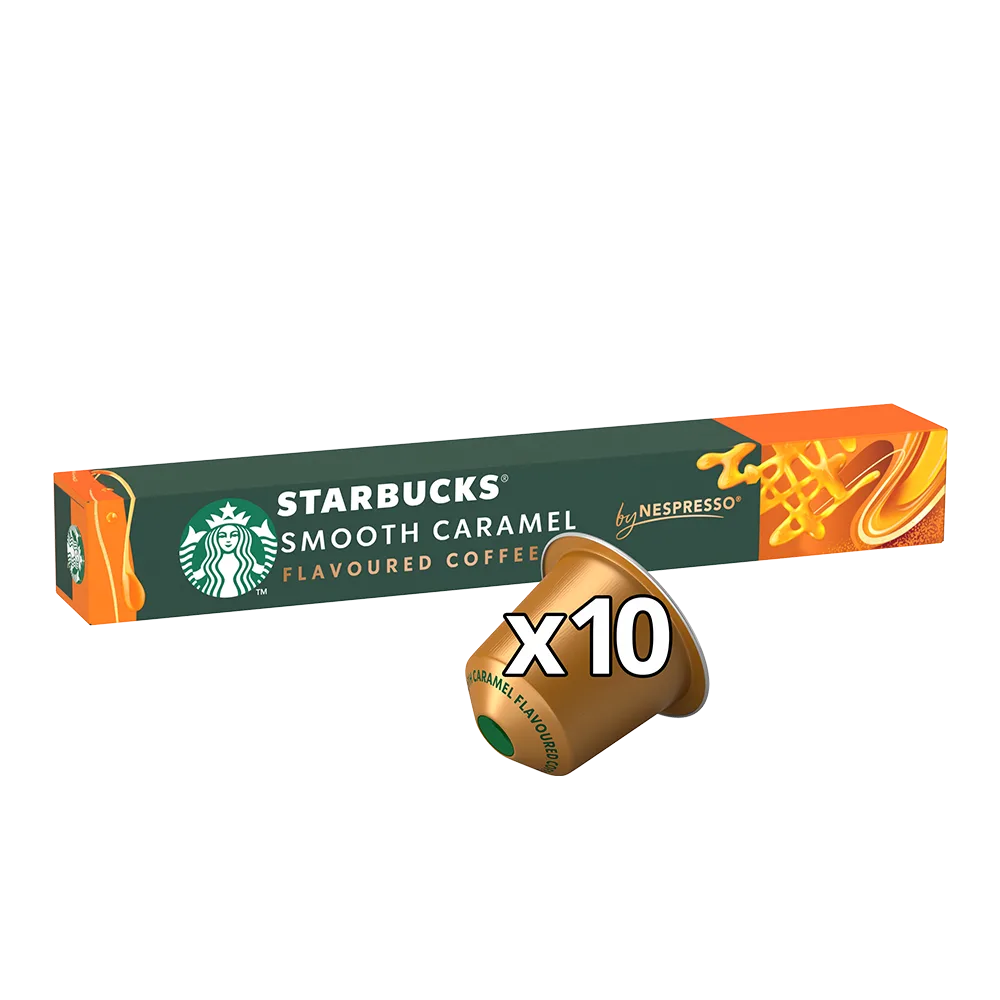 Smooth Caramel - 10 koffiecups by Starbucks – product photo