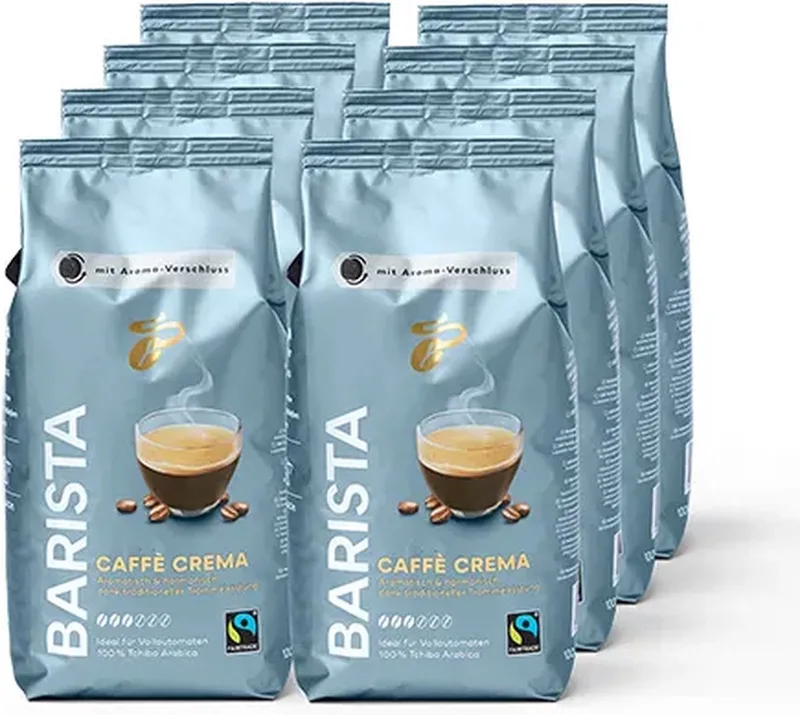 Barista Caffè Crema Bonen - 8x 1 kg van Tchibo – productfoto