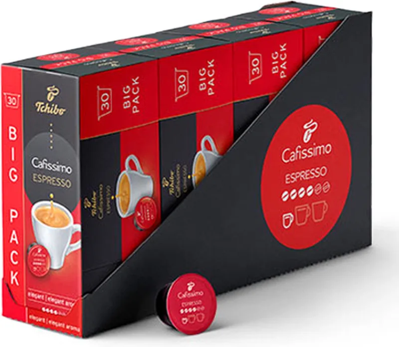 Cafissimo Espresso Elegant - 4x 30 Capsules van Tchibo – productfoto