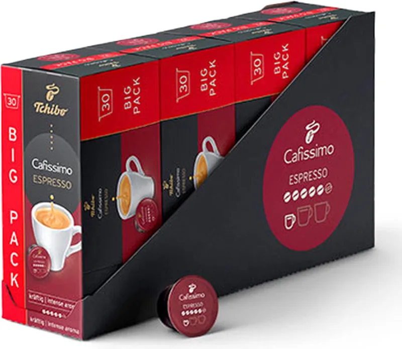 Cafissimo Espresso Kräftig - 4x 30 Capsules van Tchibo – productfoto