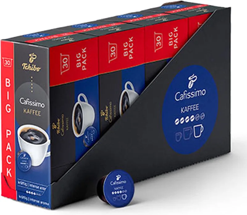 Cafissimo Kaffee Kräftig - 4x 30 Capsules van Tchibo – productfoto