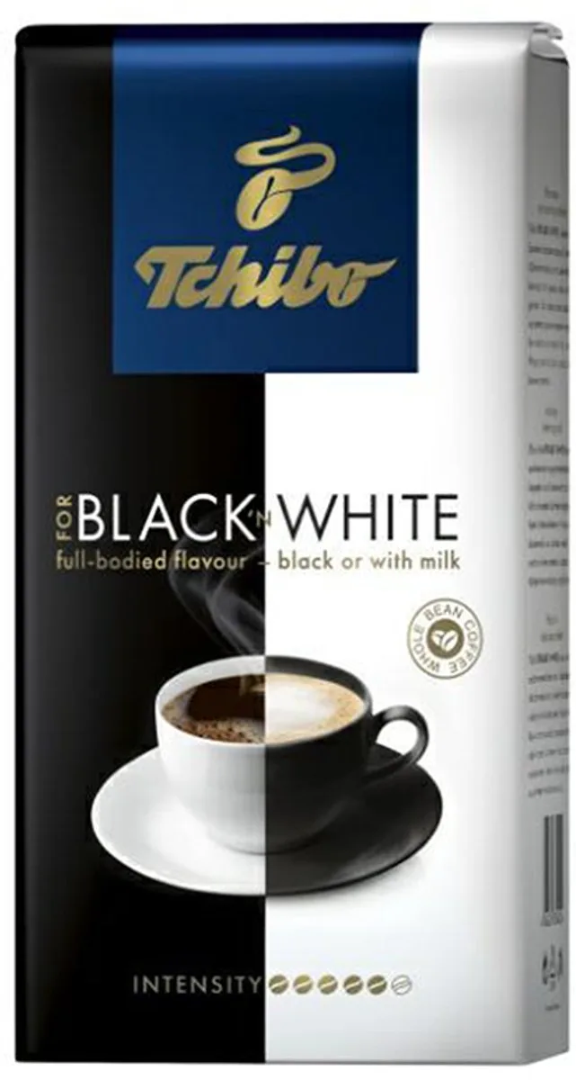 Coffee beans Tchibo Black & White, 1 kg van Tchibo – productfoto