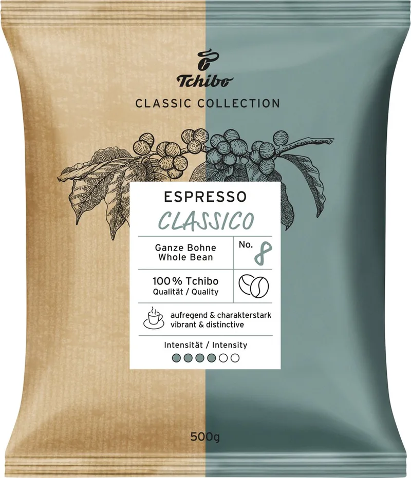 koffiebonen espresso dark roast 4 x 500 gram by Tchibo – product photo