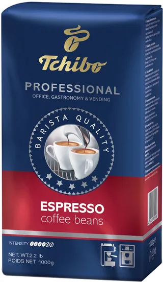 Professional Espresso koffiebonen, hele bonen, 1000g van Tchibo – productfoto 1 van 3