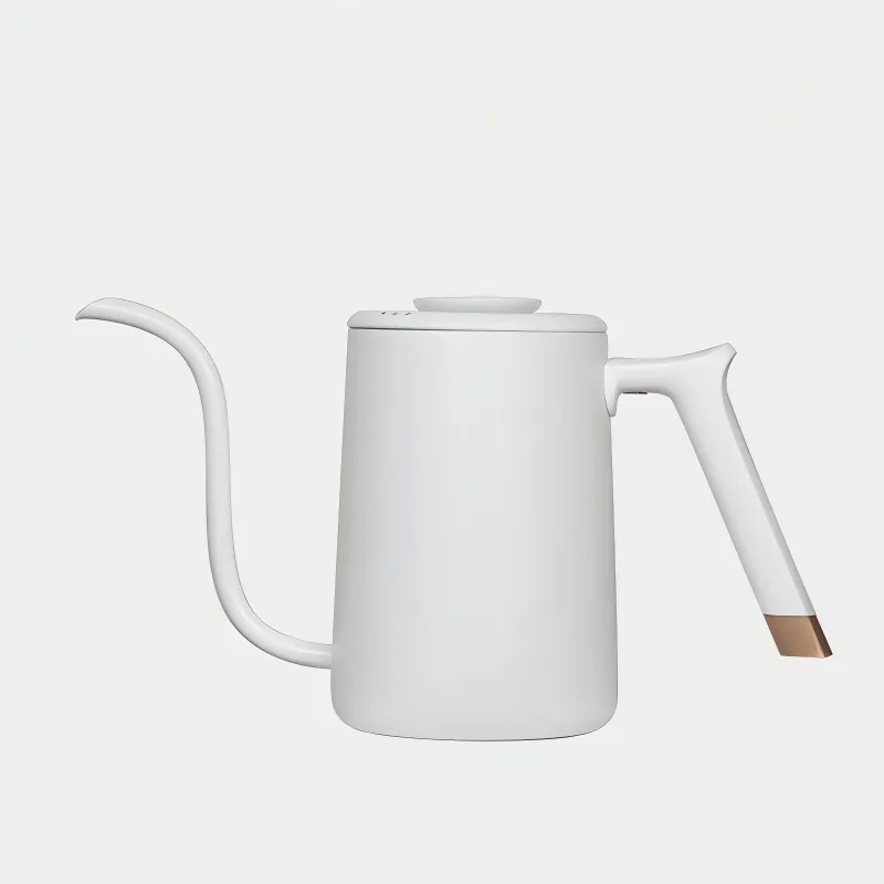 Fischförmiger Kaffeebereiter 600 ml, Gooseneck Pour Over Kanne, Weiß de Timemore – photo produit