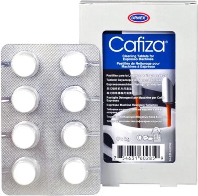 Cafiza - Espresso- en koffiemachine Reinigingstabletten 2g (coffee machine cleaning tablets) - 8 stuks