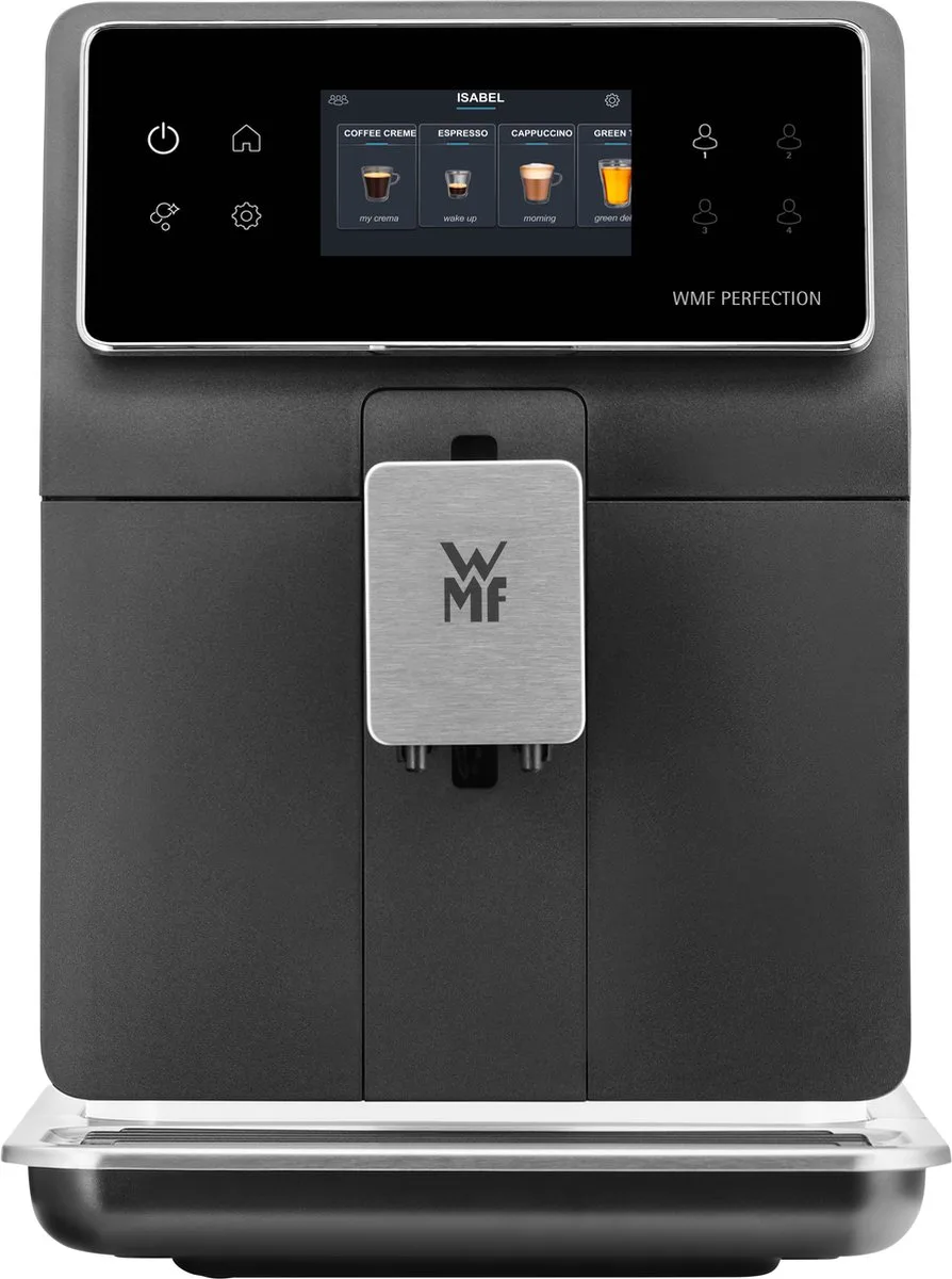 Perfection 840 - Volautomatische koffiemachine voor perfecte koffiespecialiteiten by WMF in Black – product photo